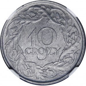 10 haléřů 1923