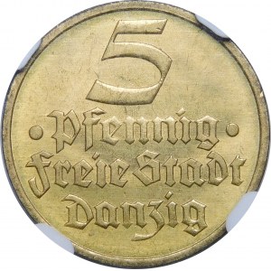5 fenigów Flądra 1932