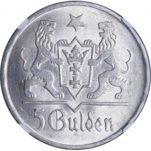 5 guldenów 1923 Kościół - WYŚMIENITA