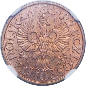 1 cent 1930 - VÝBORNÝ