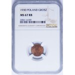 1 cent 1930 - VÝBORNÝ