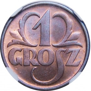 1 grosz 1935 - WYJĄTKOWA