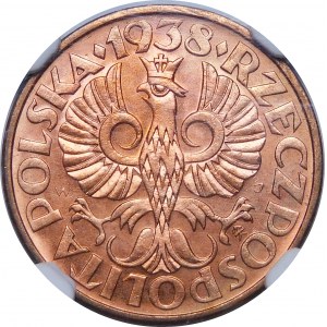 2 pennies 1938 - PROOF-LIKE EFFECT