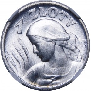 1 złoty Kobieta i kłosy 1925 Londyn - UNIKALNA