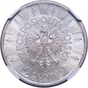 2 Zloty Pilsudski 1936 - OKAZOWA