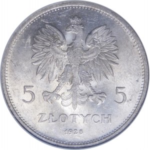 5 złotych Nike 1928 ZZM Warszawa