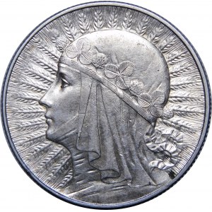 5 złotych Głowa Kobiety 1933