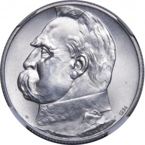 5 zlotých Pilsudski Strzelecki 1934 - UNIKÁT - OKAZOWY