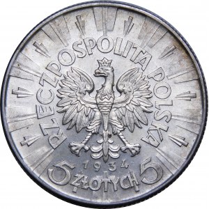 5 gold Pilsudski 1934
