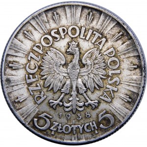 5 złotych Piłsudski 1938