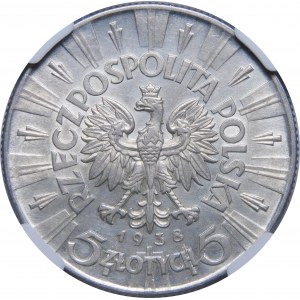 5 złotych Piłsudski 1938