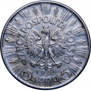 5 gold Pilsudski 1938