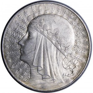 10 złotych Głowa Kobiety 1932 ZZM