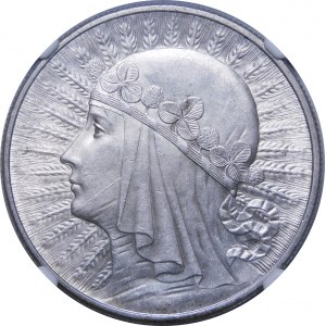 10 złotych Głowa Kobiety 1932 BZM