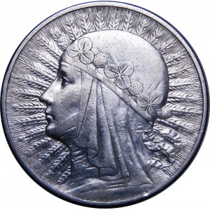 10 złotych Głowa Kobiety 1932 BZM