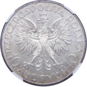 10 Zloty Sobieski 1933 - OKAZOWY - EINZIGARTIG