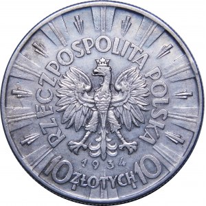 10 złotych Piłsudski 1934