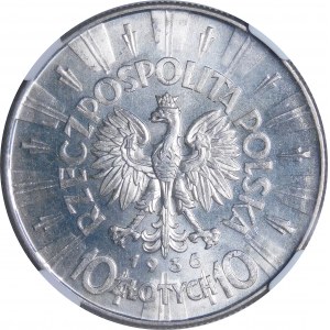 10 zlotých Pilsudski 1936