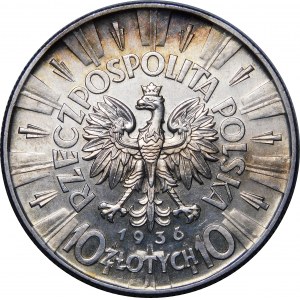 10 zlotých Pilsudski 1936