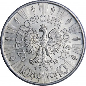 10 Gold Pilsudski 1939