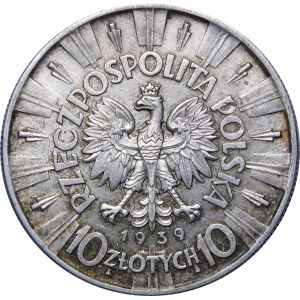 10 złotych Piłsudski 1939