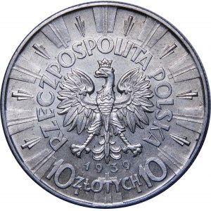 10 gold Pilsudski 1939