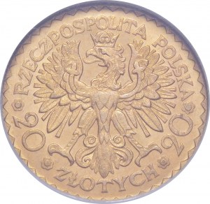 20 złotych Chrobry 1925 - WYJĄTKOWA