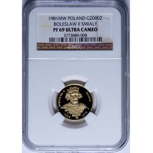 2000 Gold 1981 Bolesław Śmiały