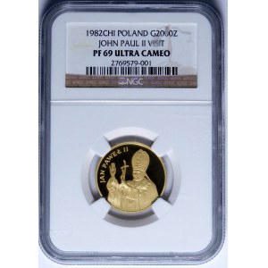 2000 złotych 1982 Jan Paweł II