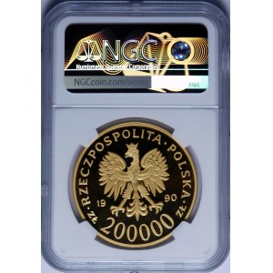 200000 Gold Solidarität 1990 - 39mm