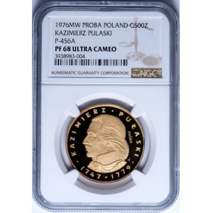 SAMPLE 500 Gold 1976 Casimir Pulaski