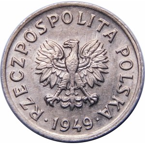 10 grošů 1949 - měděný nikl - SPIRIT EFFECT
