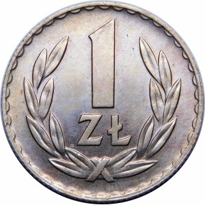 1 zlotý 1949 - meďnatý nikel