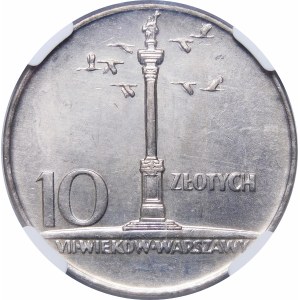 10 zlotých Žigmundov stĺp 1966 - Malý stĺp