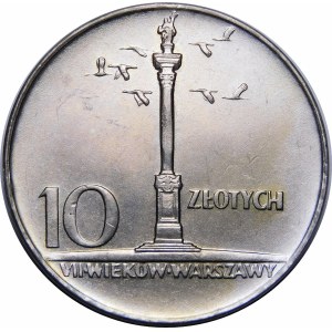 10 zlotých Žigmundov stĺp 1966 - Malý stĺp