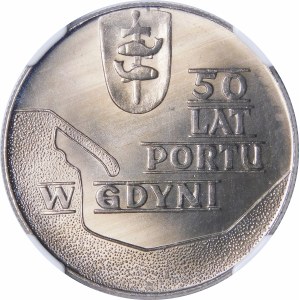 10 Gold Hafen von Gdynia 1972