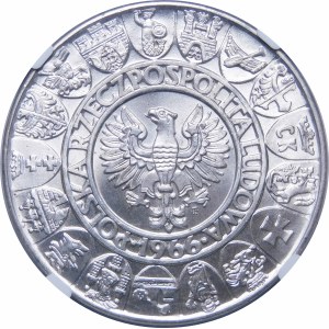 100 Zloty Mieszko i Dąbrówka 1966