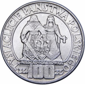 100 złotych Mieszko i Dąbrówka 1966