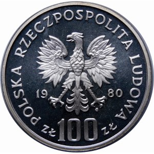 100 złotych Igrzyska XXII Olimpiady 1980