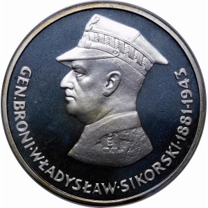 100 Gold Wladyslaw Sikorski 1981