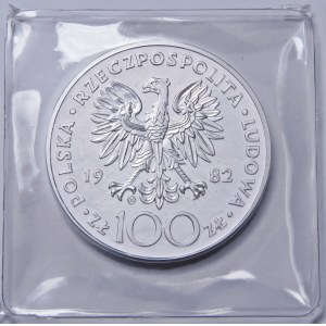 100 złotych Jan Paweł II 1982 - NIE OTWIERANA - ORYGINALNIE ZAPAKOWANA