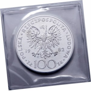 100 złotych Jan Paweł II 1982 - NIE OTWIERANA - ORYGINALNIE ZAPAKOWANA