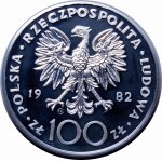 100 złotych Jan Paweł II 1982
