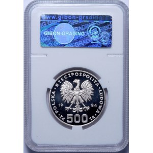 500 złotych Łabędź 1984