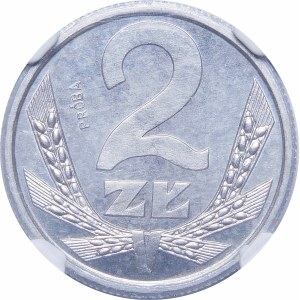 PRÓBA 2 złote 1989 - ALUMINIUM