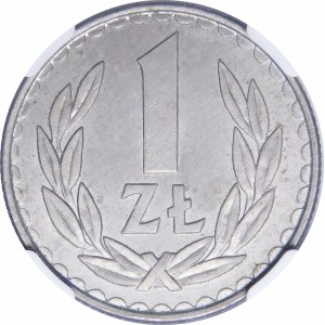 PRÓBA 1 złoty 1984 - MIEDZIONIKIEL