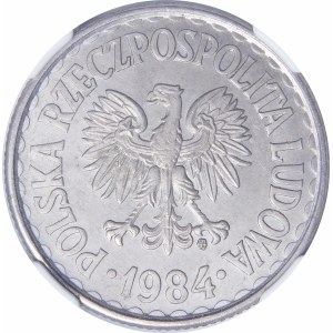 PRÓBA 1 złoty 1984 - MIEDZIONIKIEL