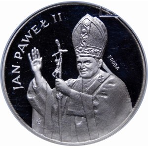 Vzorek 1000 zlatých Jan Pavel II 1982 - stříbrný