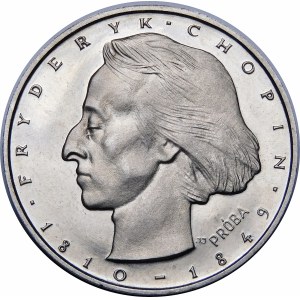 PROBE Nickel 50 zloty 1972 Frédéric Chopin