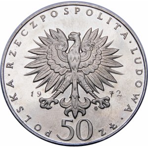 PROBE Nickel 50 zloty 1972 Frédéric Chopin